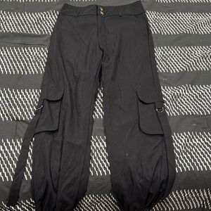 Black Cargo Pants
